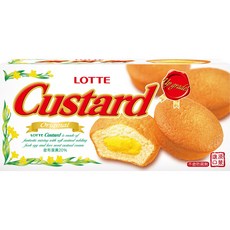 LOTTE 蛋黃派, 1個, 蛋黃派6顆138g/盒