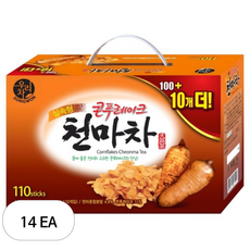 우리차 콘푸레이크 천마차, 18g, 110개입, 14개