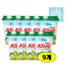 동원 덴마크 테이크 얼라이브 머스캣청포도 냉장배송, 250ml, 9개