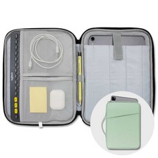 태스코나 마카롱 태블릿 파우치 아이패드 갤럭시탭 케이스 커버, 민트