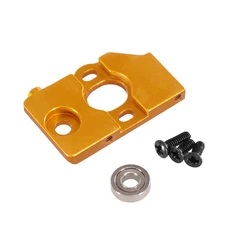 Wltoys 284010 284161 1/28 리모컨 자동차 금속 업그레이드 부품 액세서리 모터 마운트, 05 Gold