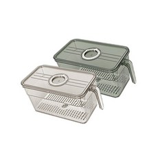 보관날짜 표시 냉장고 식품 커버트레이 F80 중형 정리용기함, 상세페이지 참조, 1개