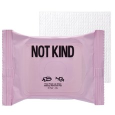 낫 카인드 파이버 프릭 립앤아이 메이크업 리무버 패드, 1개, 46g