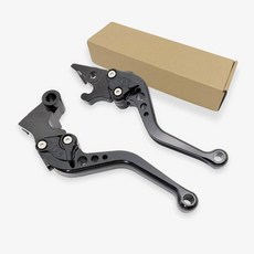 야마하 YZF-R3 YZF-R25 MT03 MT25 2024 일반 액세서리(블랙 알루미늄 로드 '블랙') 레버 CNC L/R용 모터사이클 MT03 클러치 프론트 브레이크 SBCL