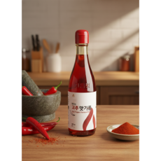 더함 맛있는 고추맛기름, 300ml, 1개
