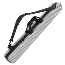 하드 풀 큐 외출 케이스 스틱 이동 당구 운반 야외, 1개, 실버