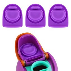 ZUGHXMS Owala FreeSip 680.4g24온스 946.4ml32온스 물병 뚜껑 캡 실리콘 씰 부품 400/19/24/32/40온스 개스킷 마우스피스 액세서리 H2, 스토퍼 3팩, 3 Purple Stoppers