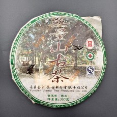 2013년 운남 보이차 가목 무량산 고수 노생차 산야기운 357g, 1개, 1개입