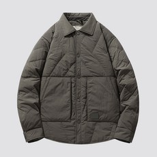 翻領保暖羽絨服 潮牌戶外運動外套