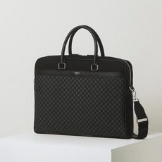 닥스 DAKS DBBA4F591BK [루이스힐] DD 루이스 패턴 가죽배색 서류가방(15인치 노트북 수납가능)