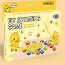益智桌遊 蒼蠅拍找找樂 瘋狂蒼蠅拍 家家酒玩具 露營玩具 幼兒玩具 兒童玩具 生日禮物 幼稚園分享禮, 1個, 小雞+