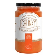 청키 수제 자몽청 자몽 차 농축액 과일청 수제청, 500ml, 1개입, 1개, 500ml