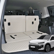 르노 필랑트 신형 5인승 트렁크매트 전기차 차박 퀼팅 26년식, 르노 필랑트 (신형), 트렁크 바닥매트, 베이지