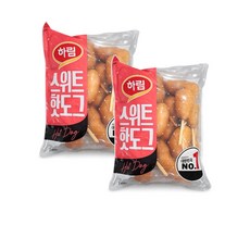 하림 스위트핫도그 총 2kg, 50g, 40개