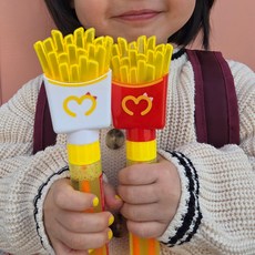 포테이토 비누방울 감자칩 비눗방울 LED버블스틱, 2개, 종류별