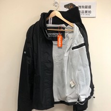 Superdry 極度乾燥 黑色防風立領外套 網眼透氣, 黑迷彩,S, 1個