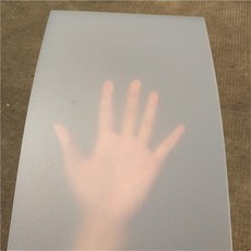 PP 磨砂片材 塑料板 A4/A3 尺寸 多種厚度可選, 1個, 厚度 0.3毫米mm可裁剪,A4磨砂21釐米*29.7釐米 5張, A4, 0.3mm, 5張