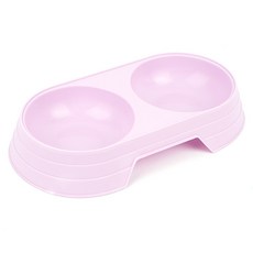 해달강 2구 애완용 식기 네트망홈벽장식, 블루