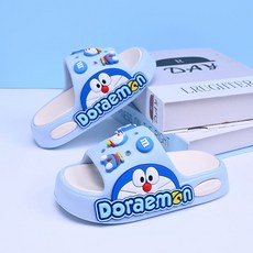 兒童拖鞋男童防滑新款男孩夏季室內小孩洗澡家居哆啦A夢寶寶涼拖