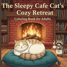 The Sleepy Cafe Cat’s Cozy Retreat: A Relaxing Adult Coloring Book of Warm Hearthside Moments and, The Sleepy Cafe Cat’s Cozy Ret