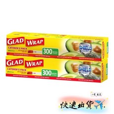 Glad 佳能 PE 保鮮膜 300公尺 X 33公分 2入裝, 1個