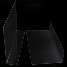 [심플] L형 투명 칸막이 1P 다용도칸막이