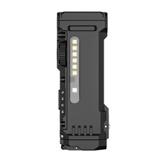錸特光電 WUBEN X4 EDC磁吸手電筒 1500流明 205米 主燈聚泛光 RGB側燈 暖光 無極調光 滑動調節, 1個, 黑色