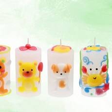 이야코 파라핀양초 꼬마 꾸미기셋트 10인용 - 32619 bil+60372Zh