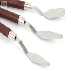 리4치점빵 미술 나이프 1P 슬림 소 화방용품, 라운드사각