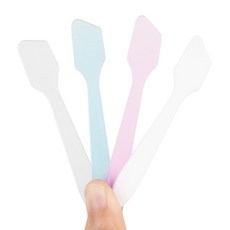 곰박스 요플레수저 10P 플라스틱스파츌라, 블루