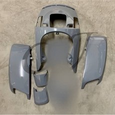 CJ Ebike 電動車殼 QC 電動車 車殼, 灰 無擋泥板
