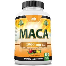 마카 뿌리 1900mg 150개입 비건캡슐, 150정, 1개