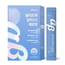 올리트루 알파 CD 분말 알파시클로덱스트린 제로핏 난소화성말토덱스트린 HACCP인증, 1박스, 20회분