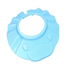 KU.KU 酷咕鴨 KU1098 造型幼兒浴帽/洗髮帽, 藍色, 1個