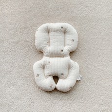 돗투돗x마롤로뜨 체어라이너 유아시트 아기의자 방석 식탁의자 시트, 체어라이너_달콤튤립, 1개