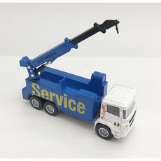 [宅大網] 6121AA 6012工程系列 救援服務車 1:60 Scale HY TRUCK 模型車 高空作業車, 1個, 藍色