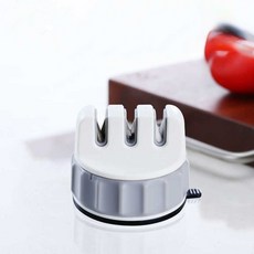 이노큐브 신형 미니 칼갈이 3단계 칼 과도 가위 가성비, 화이트, 1개