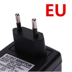 22V 범용 전원 공급 장치 어댑터 AC 110V 220V ~ DC 0 5A 500ma 545A 545ma 818A 818ma 1A 1 2A 영국 AU 미국 EU, EU plug, 22V 0.818A