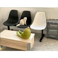저스트조이 포장마차테이블세트 플라스틱 정원, 1개, 3 매트텍스처 블랙 2 화이트 1 블랙