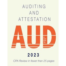 (영문도서) At Least Know This - CPA Review - 2023 - Auditing and Attestation Paperback, Independently Published, English, 9798371235961