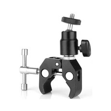 루메나 M3 LED 캠핑랜턴 호환 볼헤드 멀티 클램프 360도 거치대, 1개