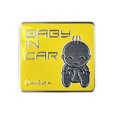 차량용 베이비 옐로우 스티커eup9+1rpX