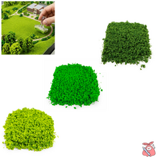 해피J보따리 조경미니어처 스펀지 잔디가루 건축모델링 지형 풍경 미술재료 모형잔디, 올리브색, 1개, 올리브색