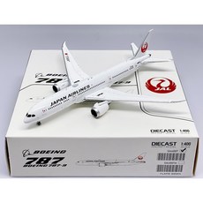 JC 金屬 1/400 日本航空 787-9 合金飛機模型 SA4007, 1個
