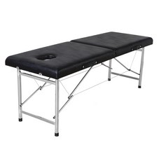 可升降按摩床 便攜式折疊美容推拿床 80公分寬高度可調 附舒適枕頭床罩 居家按摩首選, 80cm寬升降款