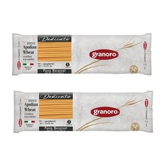 Granoro Dedicato Elbows Rigati #50 - 정통 이탈리아 파스타 100% Puglia Durum 밀 세몰리나로 제작 GMO 프리 비건 0.5kg(1파운드, 스파게티 #13