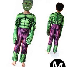 일안 한중 할로윈 헐크 코스튬 M 할로윈 코스튬 의상 파티 어린이코스프레