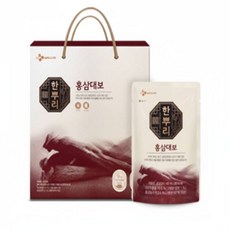 CJ웰케어 한뿌리 홍삼대보 40ml 24포 x 2개 743304