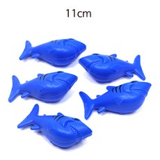 5마리 3d입체 양면 마카롱 자석 낚시놀이용 큰 물고기 키즈카페 RS15, RS10