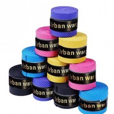 오버 그립 테이프 라켓 골프 배드민턴 테니스 낚시대 손잡이, 1개, 옐로우